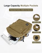 Small Crossbody Bag Side Shoulder Bag For Men, Women Mini Messenger Bag - Image 4